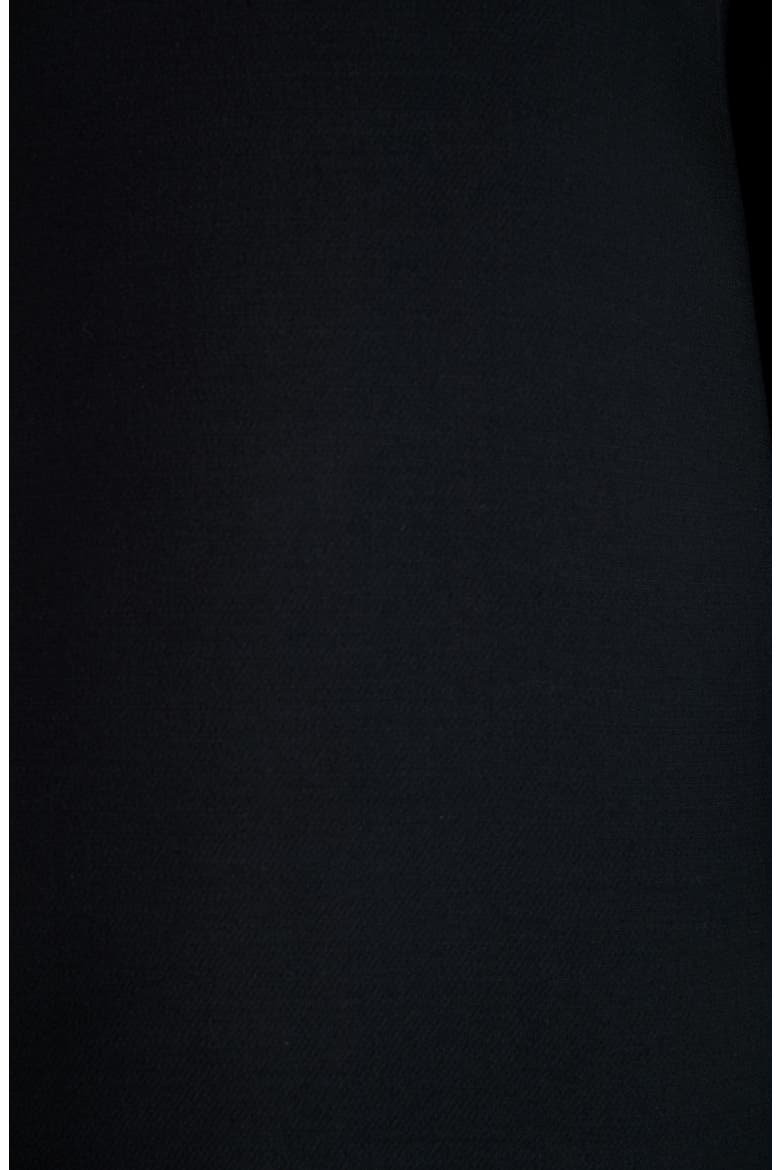 Disc Cuff Wool & Silk Shift Minidress, Alternate, color, 0NO-BLACK
