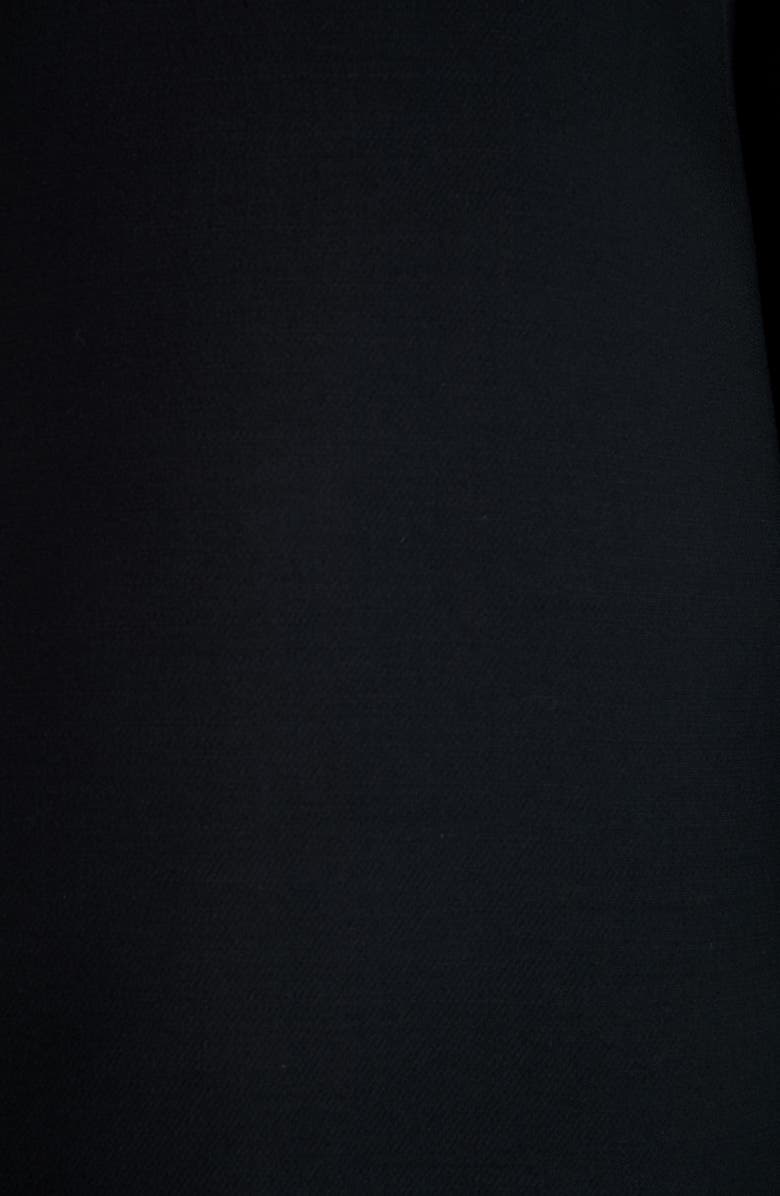 Valentino Disc Cuff Wool & Silk Shift Minidress, Alternate, color,