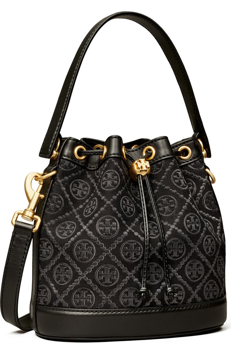 Tory Burch T Monogram Bucket Bag, Alternate, color,