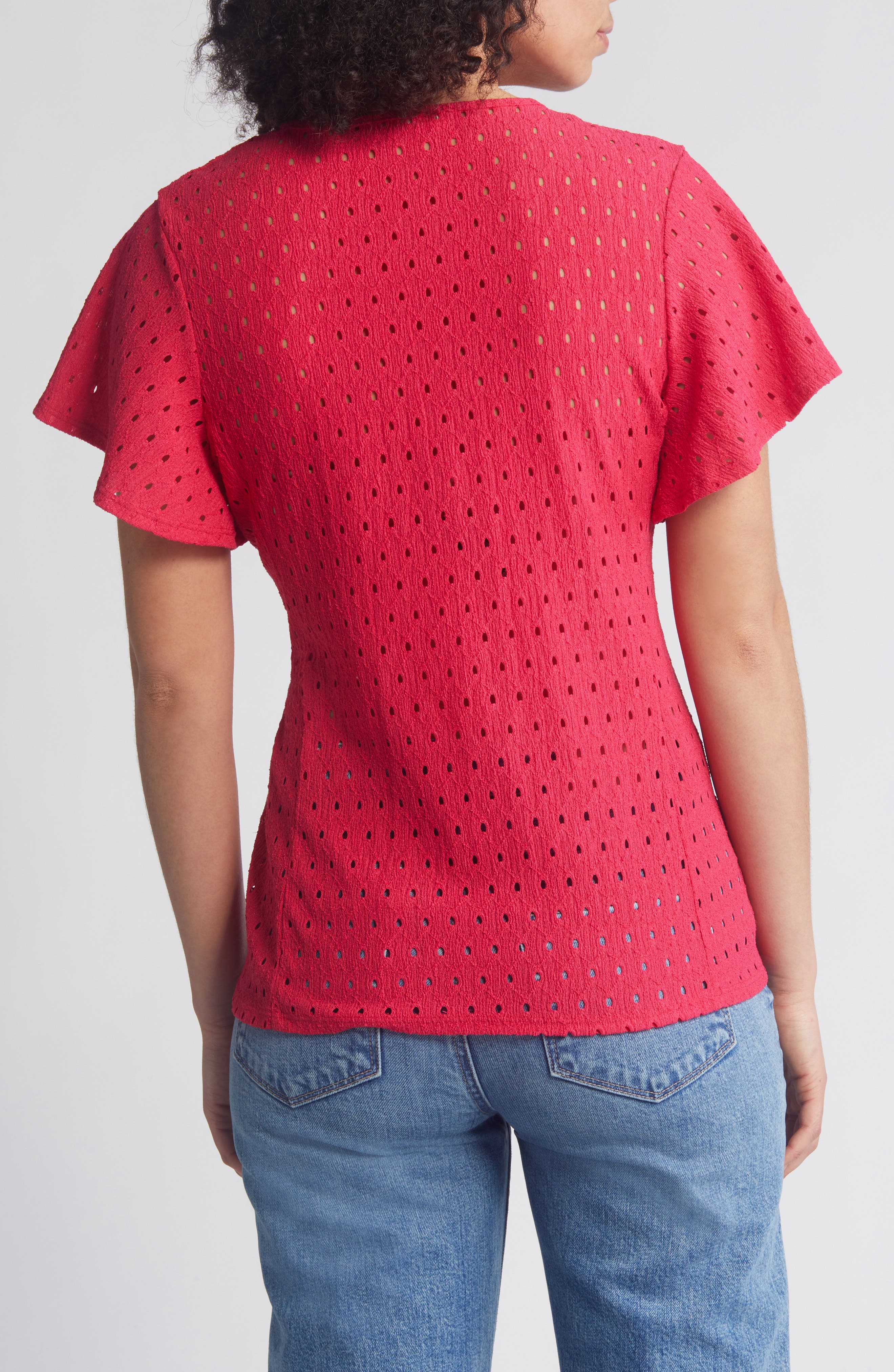 Eyelet Wrap Top - image 4