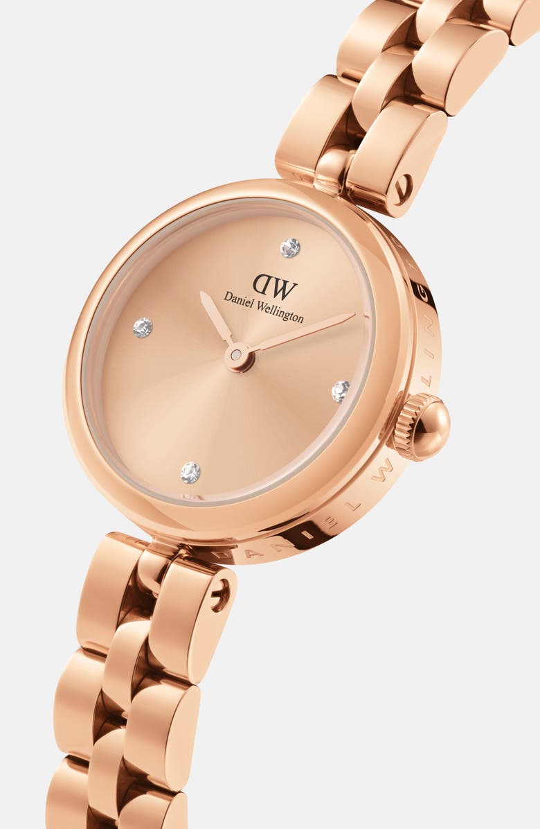 Daniel Wellington Elan Bracelet Strap Watch, 22mm, Alternate, color, Rose Gold