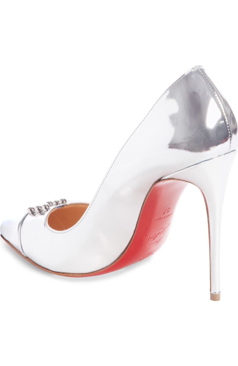 Christian Louboutin Predu Studded Cap Toe Pump, Alternate, color,