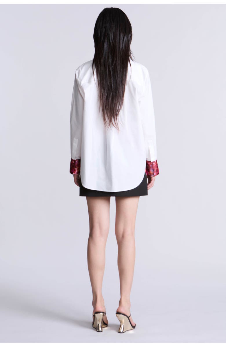 BCBGMAXAZRIA Oversize Shirt, Alternate, color,