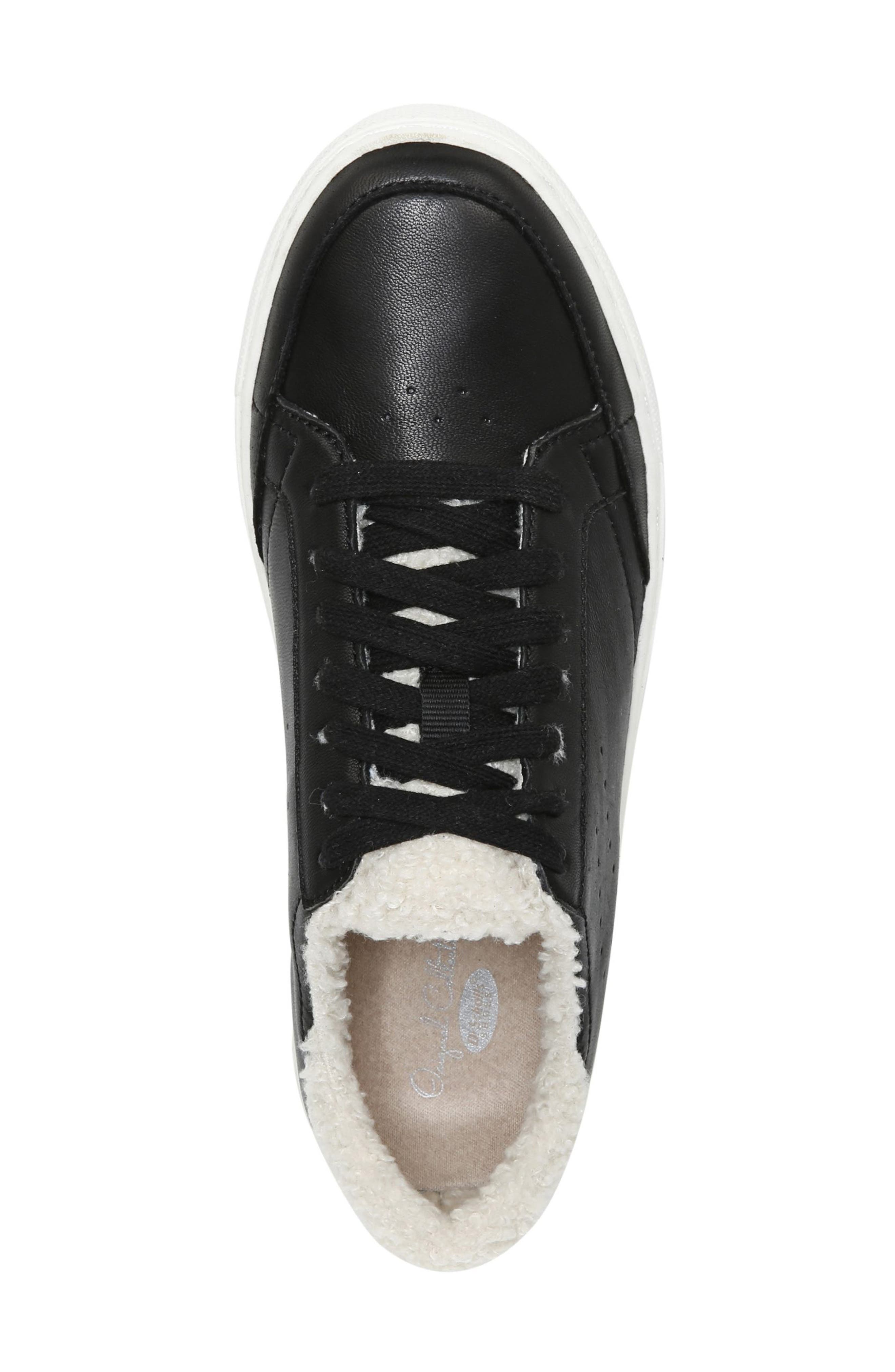Dr. Scholl's All In Cozy Faux Shearling Sneaker, Alternate, color, 