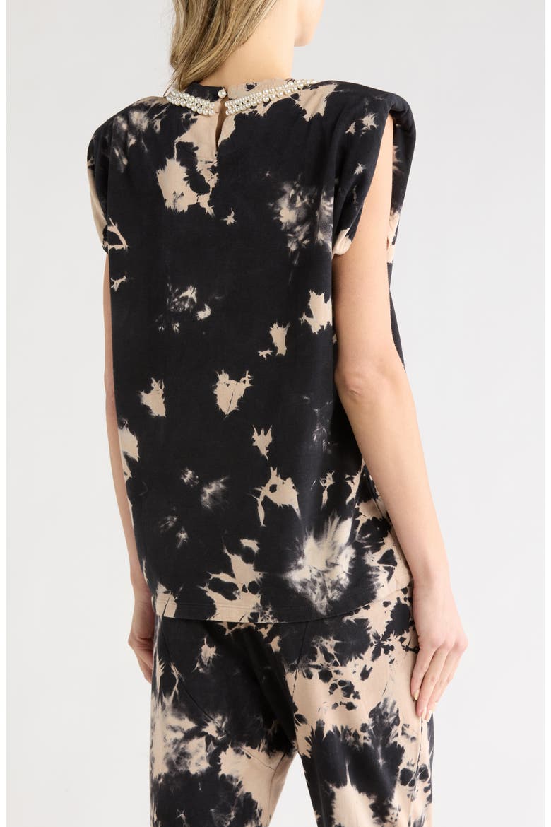Perla Cotton & Modal Top, Alternate, color, CHAMPAGNE UNIVERSE WASH