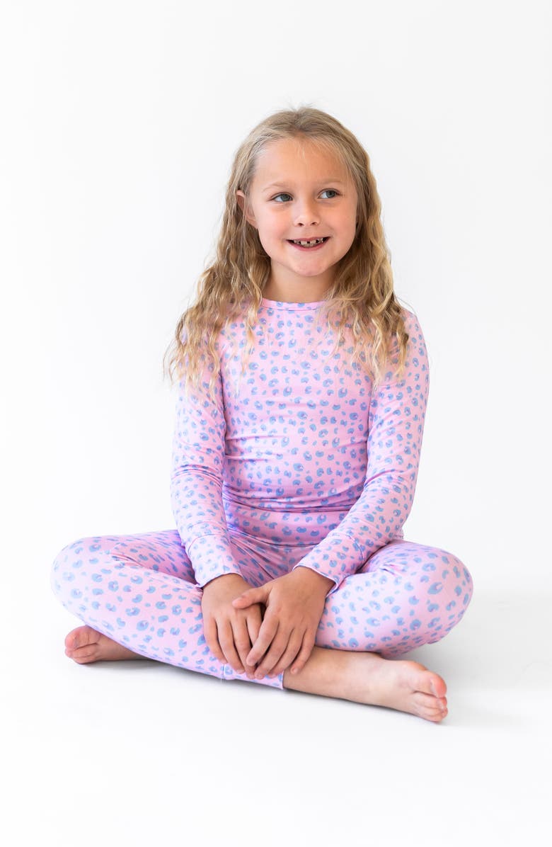 Laree + Co Lillian 2-Piece Long Sleeve Set, Alternate, color, Leopard