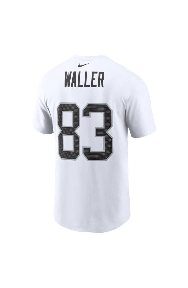 Nike Men's Nike Darren Waller White Las Vegas Raiders Player Name & Number T-Shirt, Alternate, color, 