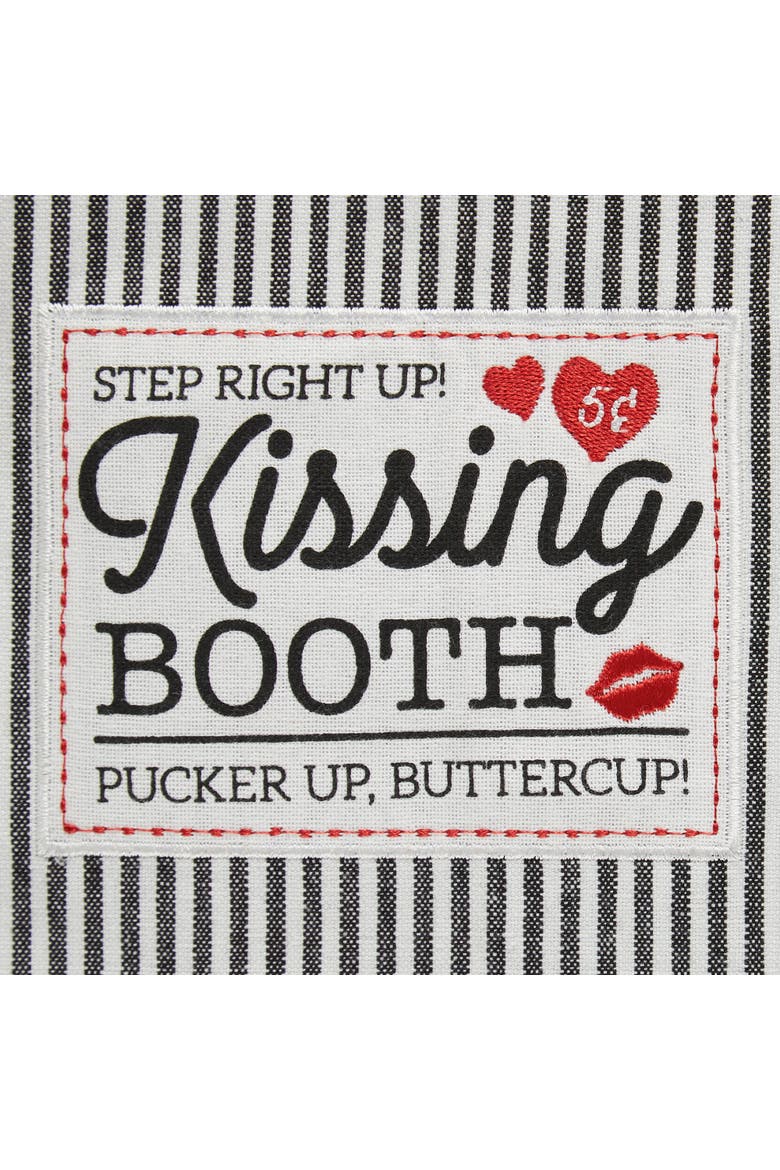 Kissing Booth Embellished Skirt Apron, Alternate, color, Kissing Booth