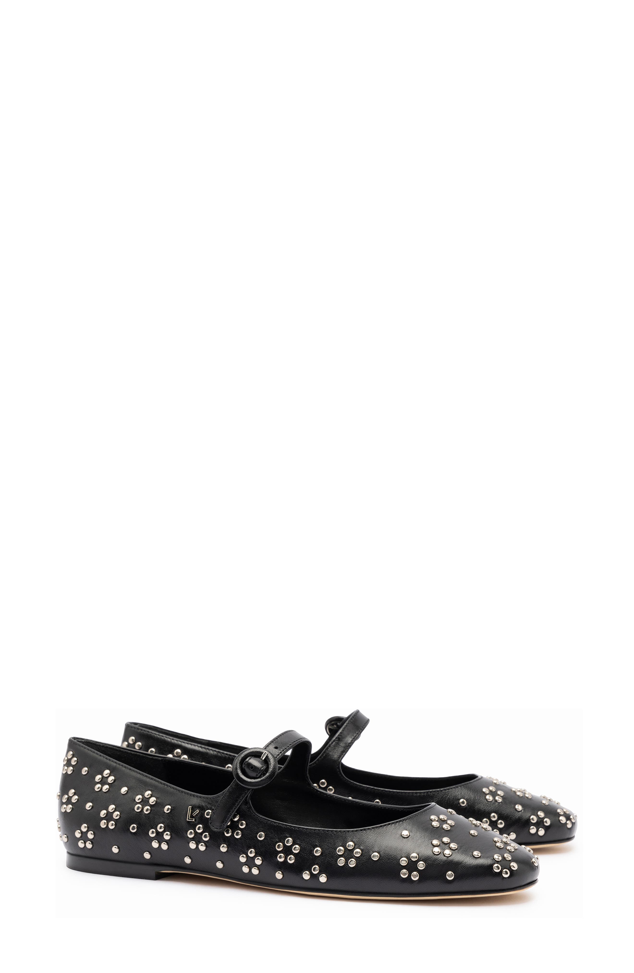 Blair Ballet Flat, Main, color, BLACK