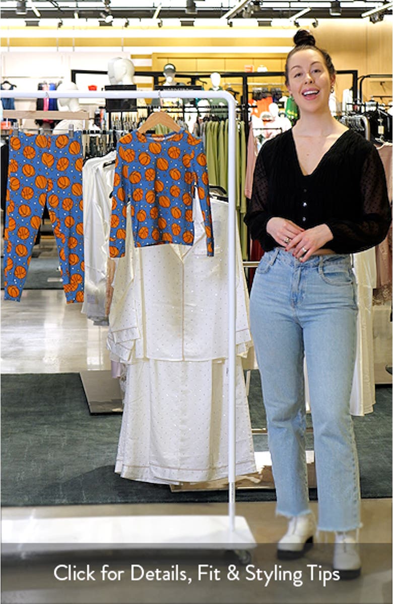 Kids' Long Sleeve Fitted Two-Piece Pajamas, sales video thumbnail