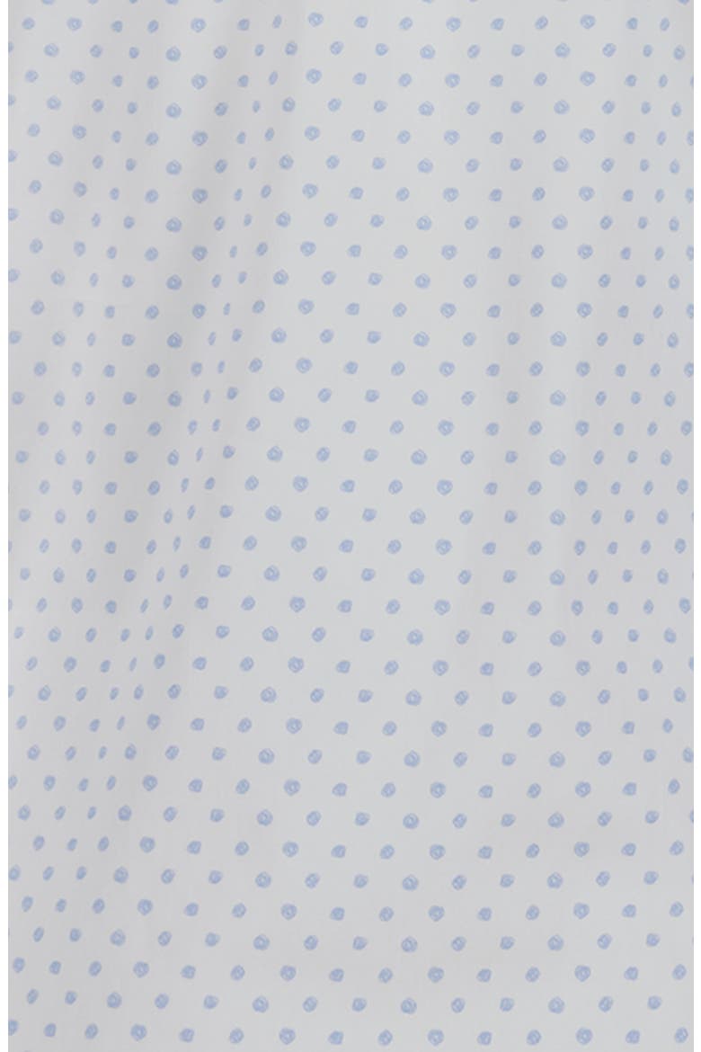 Kids' Scribble Circle Print Stretch Button-Up Shirt, Alternate, color, LIGHT BLUE