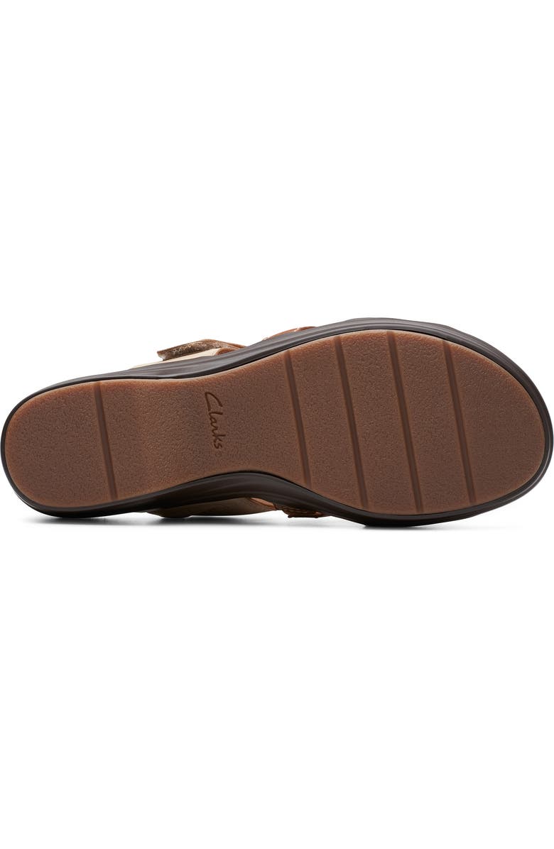 Clarks<sup>®</sup> Tuleah Jane Slide Sandal, Alternate, color, Sand Combi