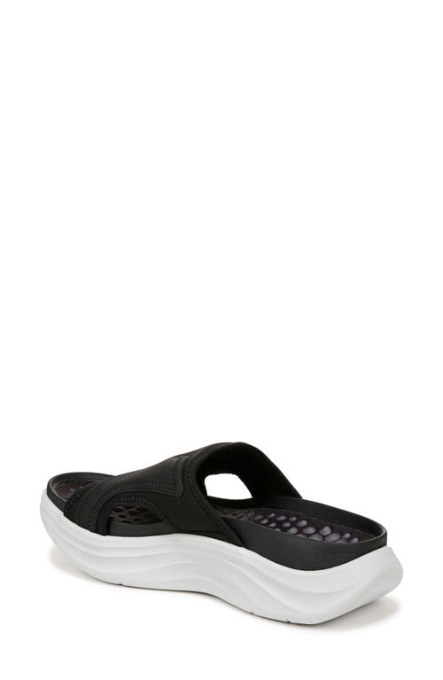 Dr. Scholl's Feel Energy Recovery Slide Sandal In Black