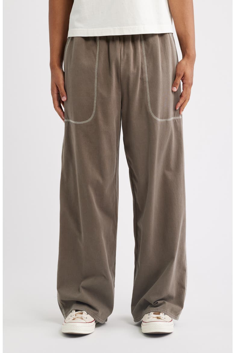 P.E. Pants, Main, color, BROWN