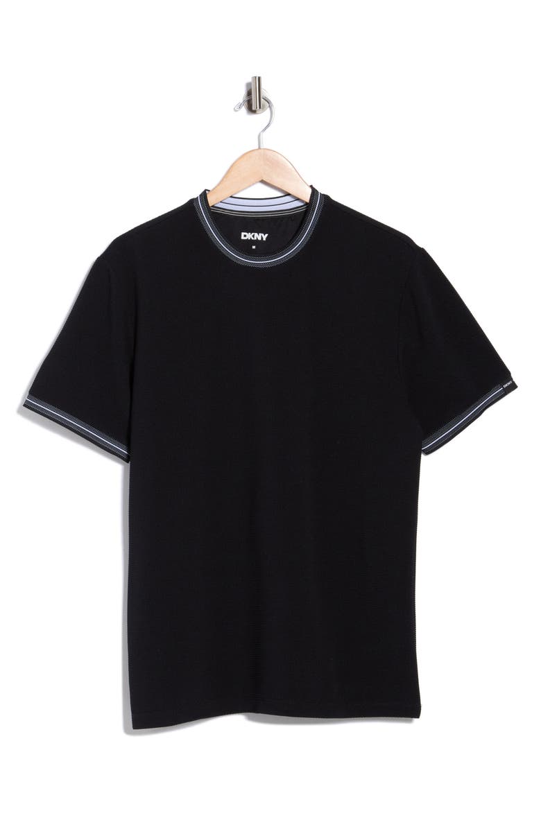 DKNY SPORTSWEAR Avika Knit T-Shirt, Alternate, color, Black