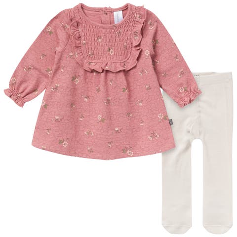 Ruffle Dress and Tights Set (Baby)