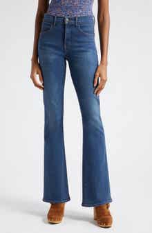 Beverly High Waist Slim Crop Flare Jeans