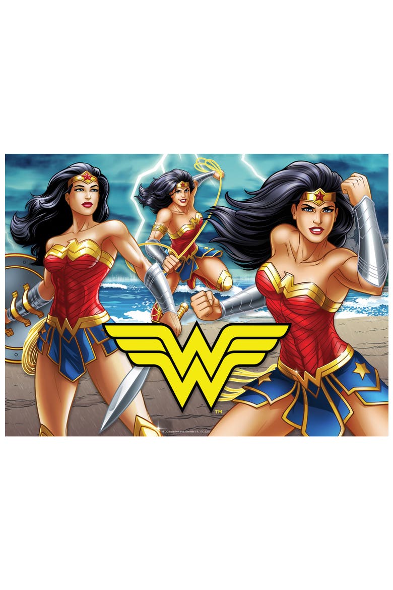 Truth, Love, & Justice 100 Piece Puzzle, Alternate, color, Multicolor