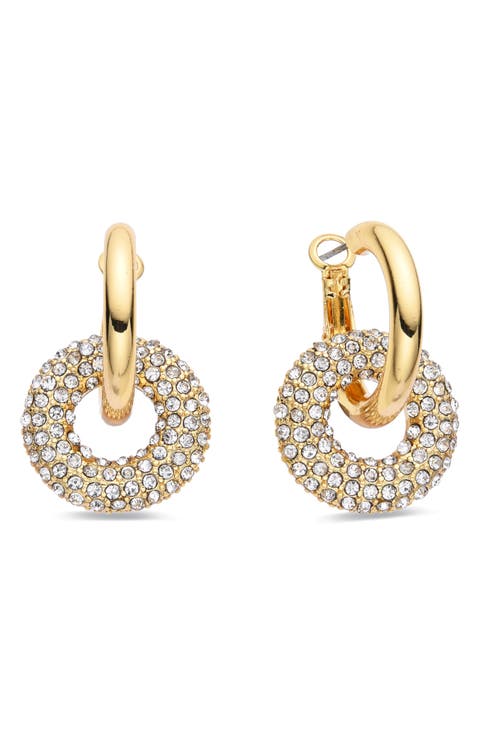 Lucie CZ Sparkle Drop Earrings