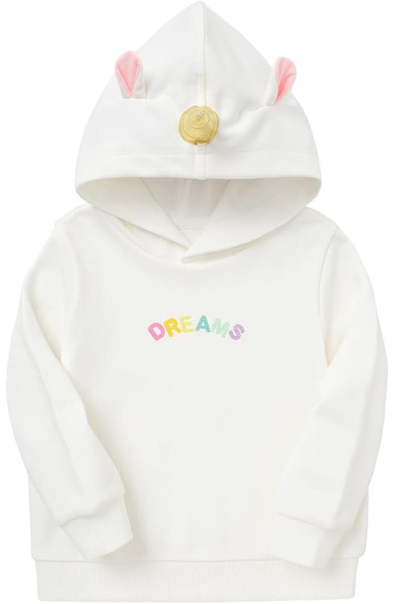 Balabala Dreamy Unicorn Hoodie, Main, color, White