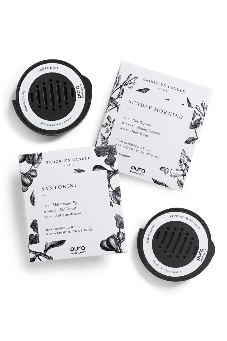 x Brooklyn Candle Studio Pro Car Diffuser Set $90 Value, Alternate, color, BLACK