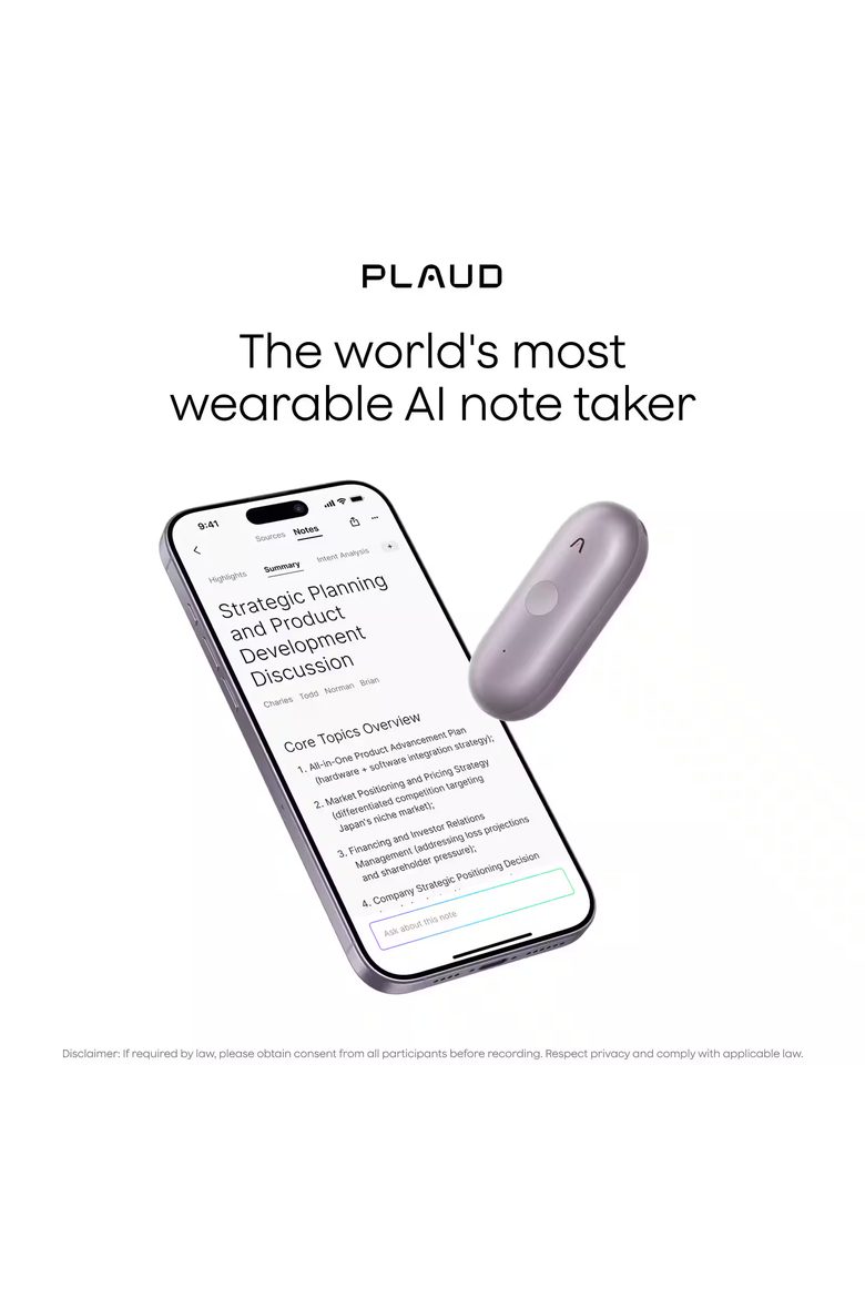 Note Pro AI Voice and Audio Recorder, Alternate, color, Purple