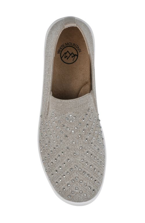 White Mountain Footwear Upbring Rhinestone Slip-on