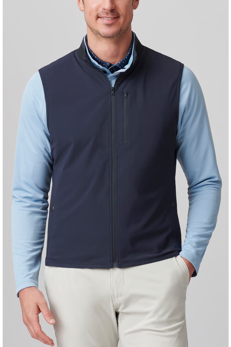 Top Flight Water Resistant Vest, Main, color, TRUE NAVY