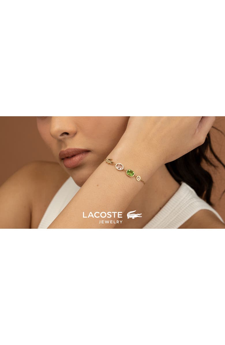 Lacoste Deva Crystal Line Bracelet, Alternate, color,