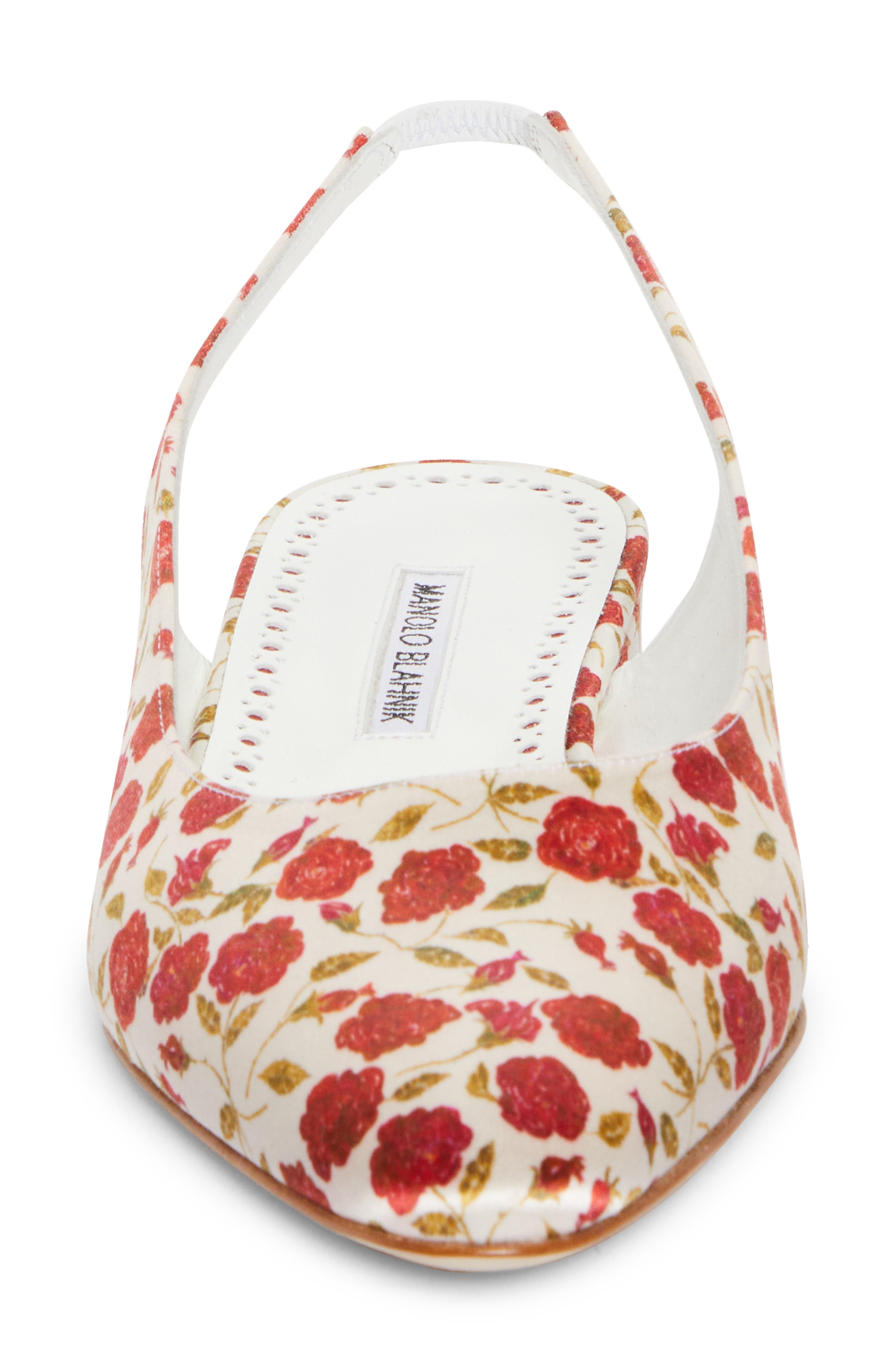 Manolo Blahnik Sawra Slingback Flat, Alternate, color, 