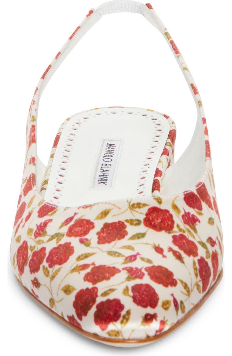 Manolo Blahnik Sawra Slingback Flat, Alternate, color,