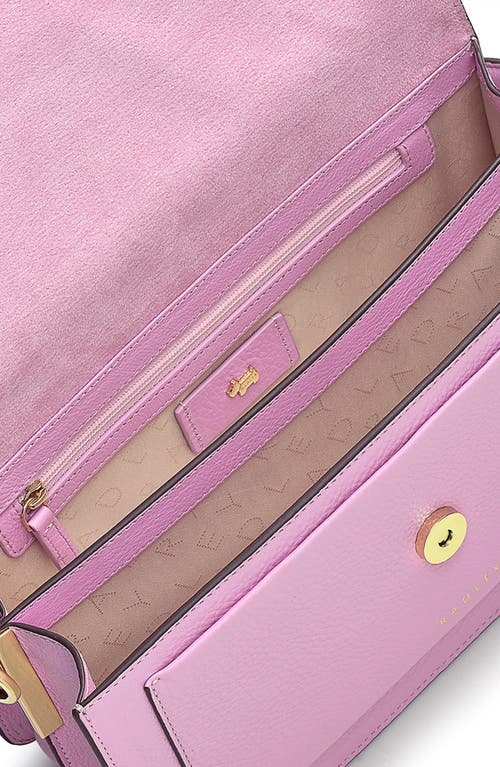 Radley London Leather Lane Medium Shoulder Bag In Sugar Pink