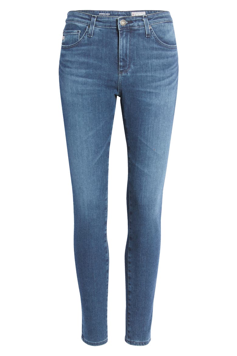 Women's The Legging Ankle Super Skinny Jeans, Alternate, color, FOXGROVE