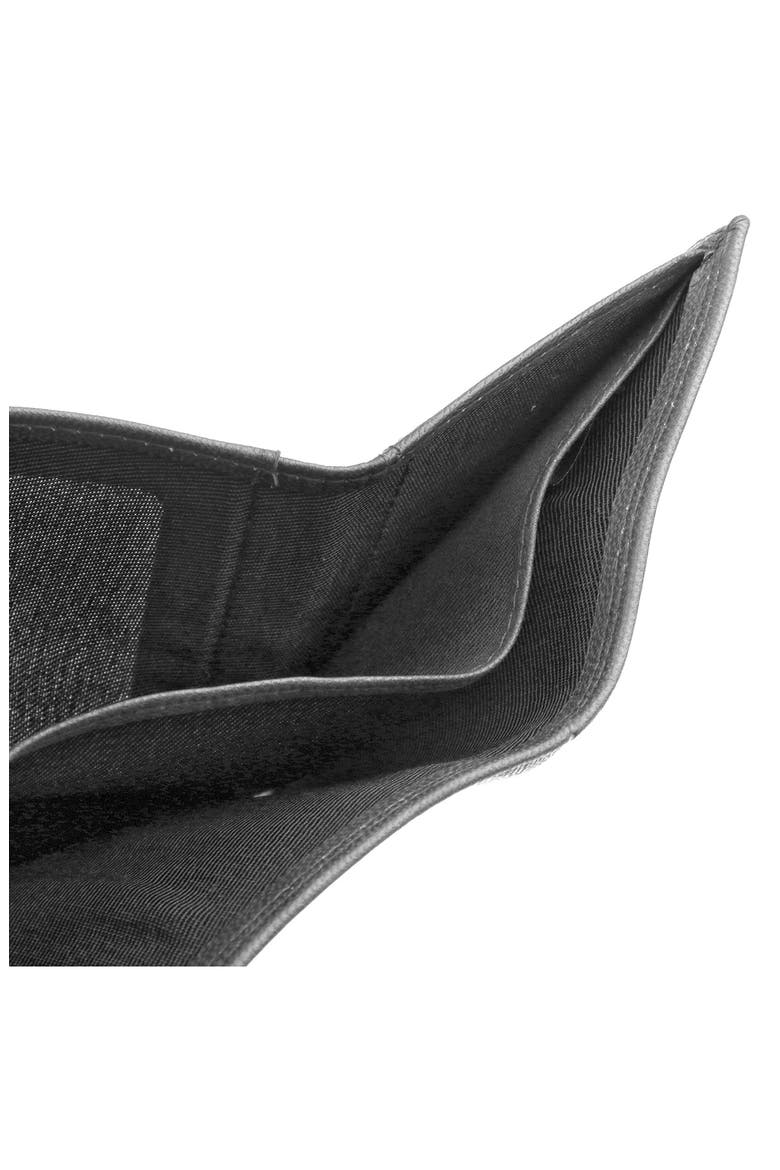 RFID Three-Fold Wallet, Alternate, color, BLACK