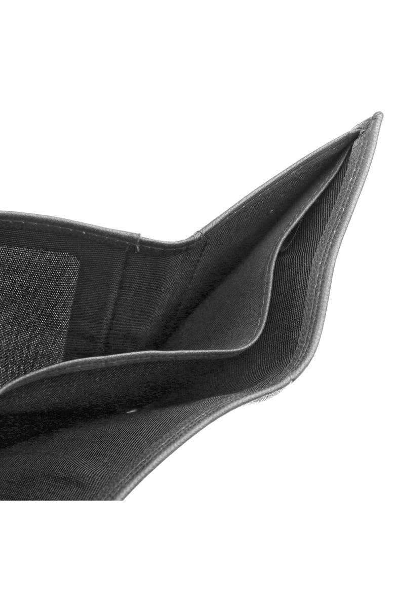 BUXTON RFID Three-Fold Wallet, Alternate, color, Black