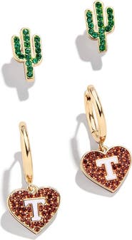 BaubleBar Texas Longhorns Earring Set