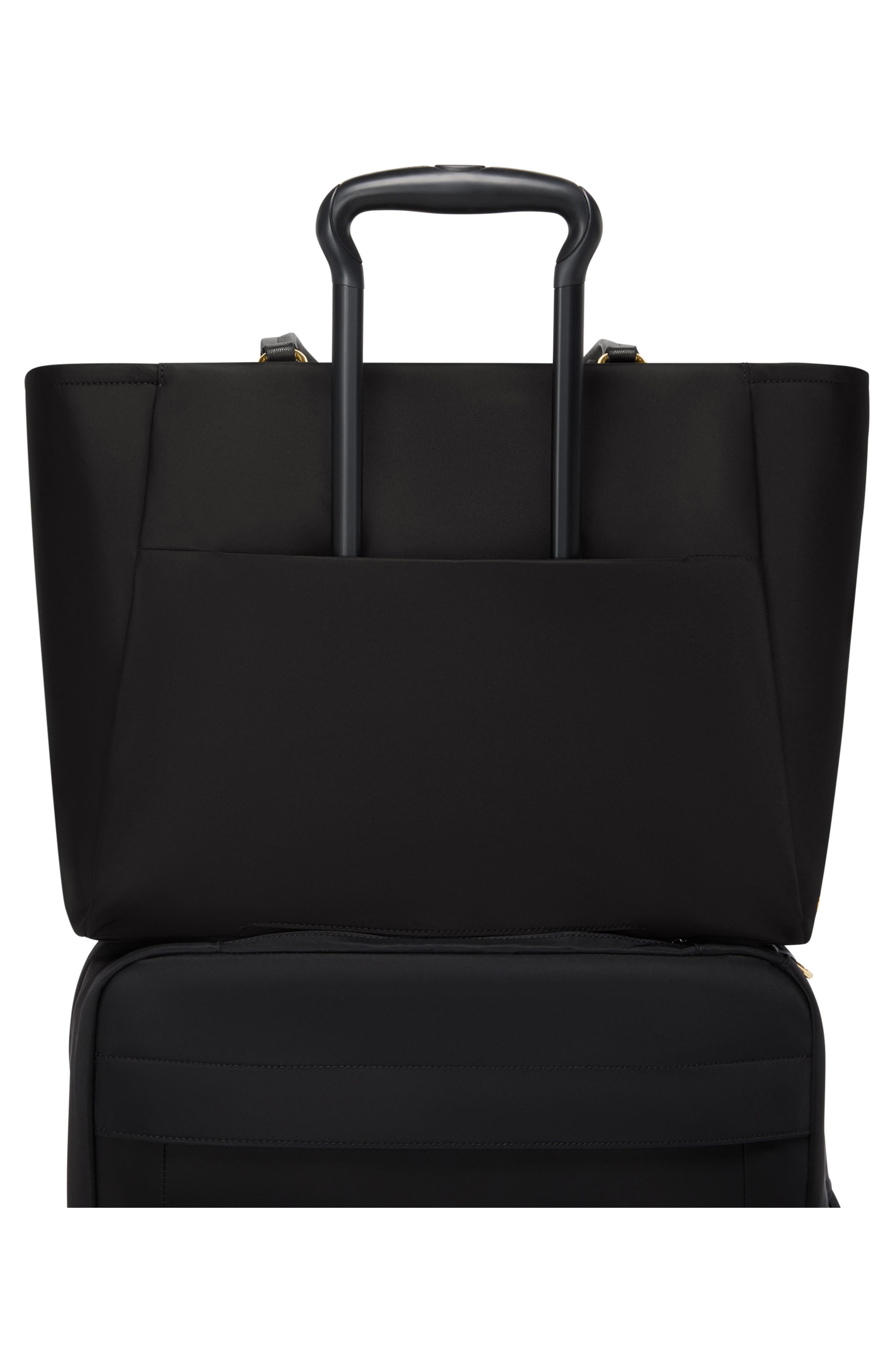 Valetta Large Tote, Alternate, color, BLACK/ GOLD