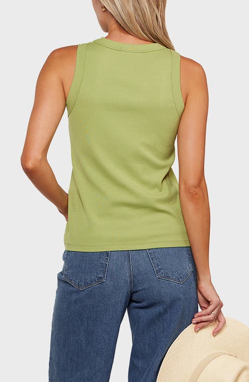 Matty M . Owens Tank In Green