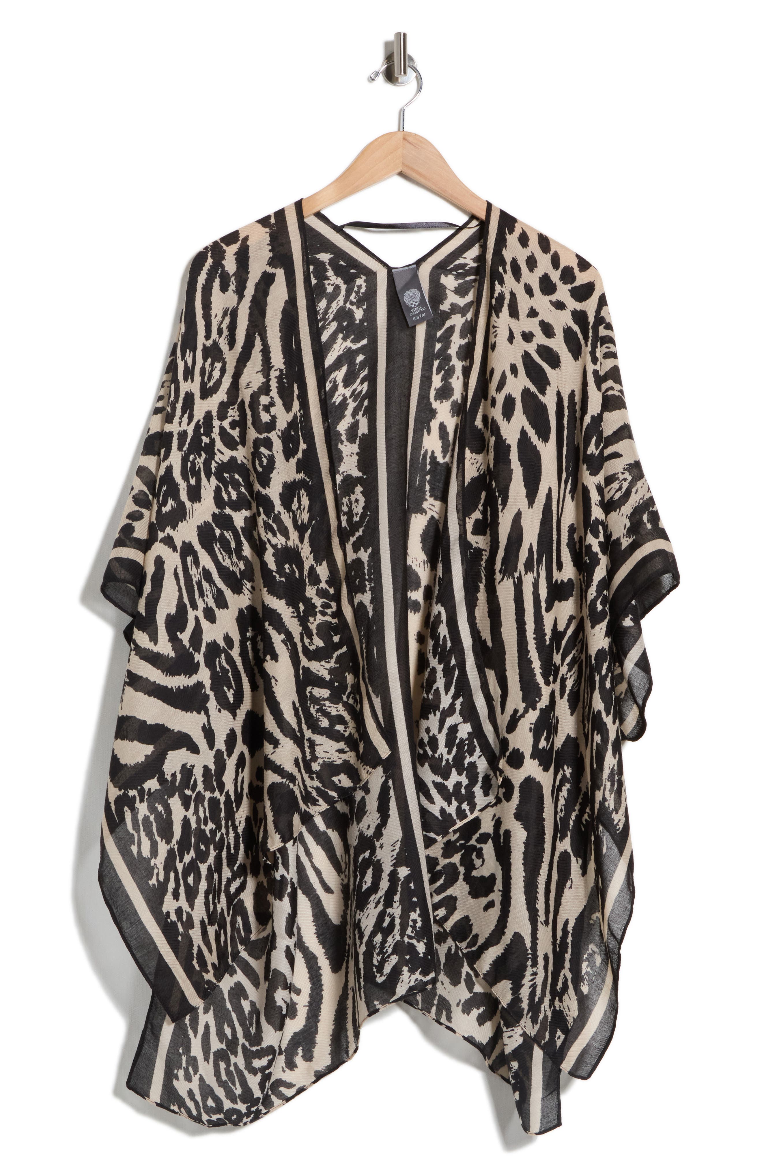 Mixed Animal Print Topper