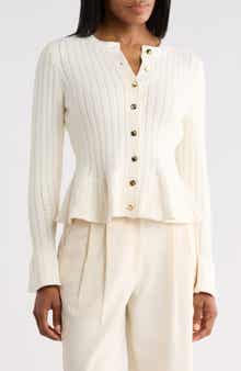 Peplum Cardigan