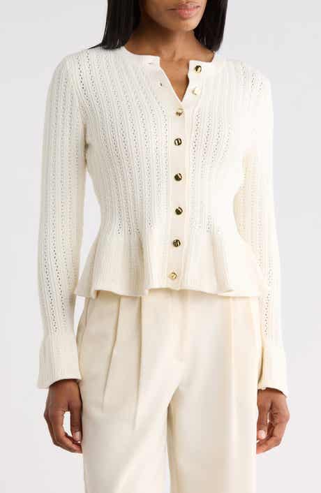 Peplum Cardigan