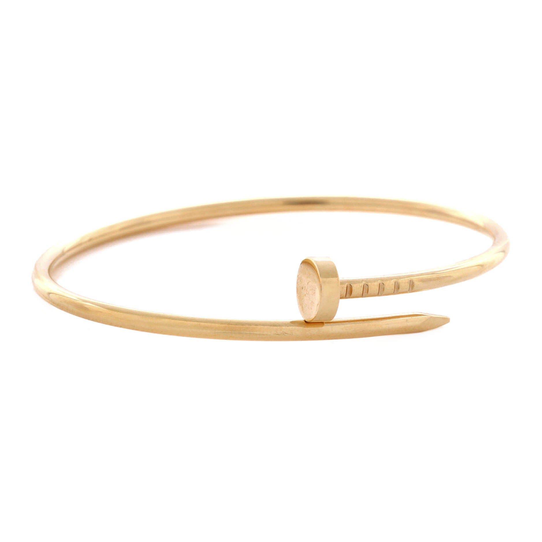 Juste un Clou Bracelet 18K Yellow Gold Small, Alternate, color, Metallic Gold