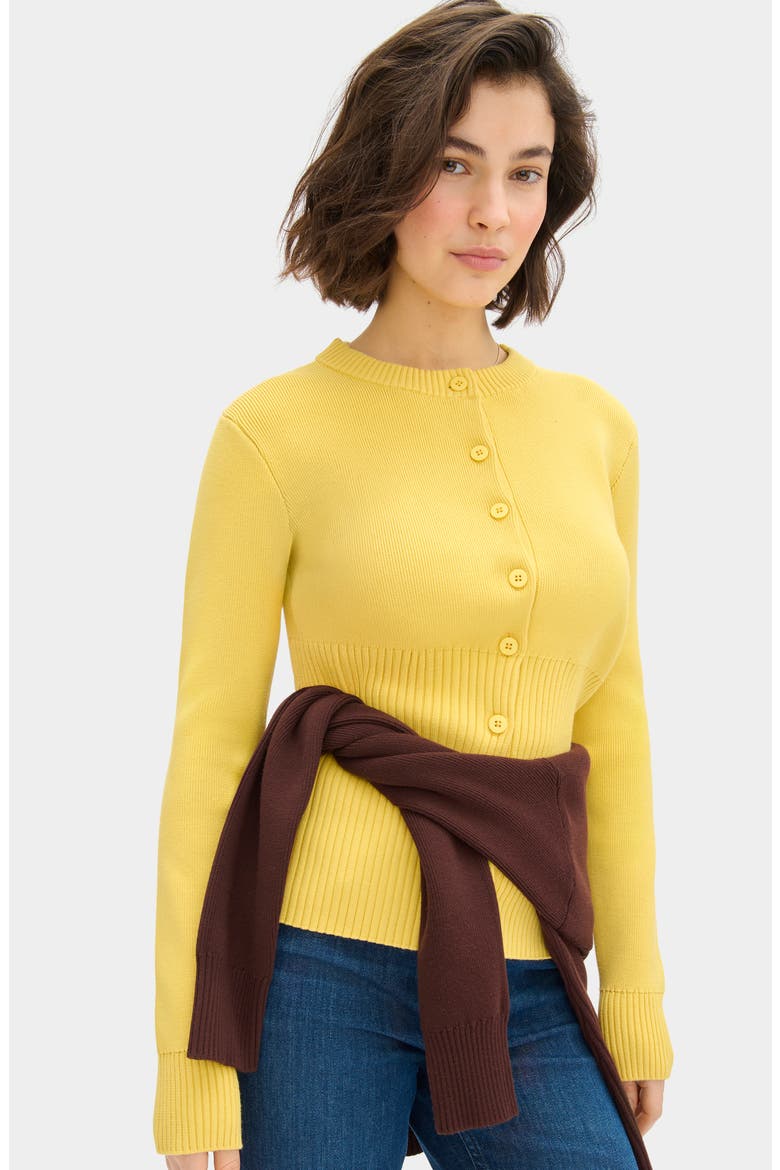 Ruby Cardigan, Alternate, color, BUTTER