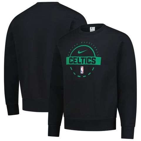 Men's Nike  Black Boston Celtics 2025/26 Authentic Practice Club Sweatshirt