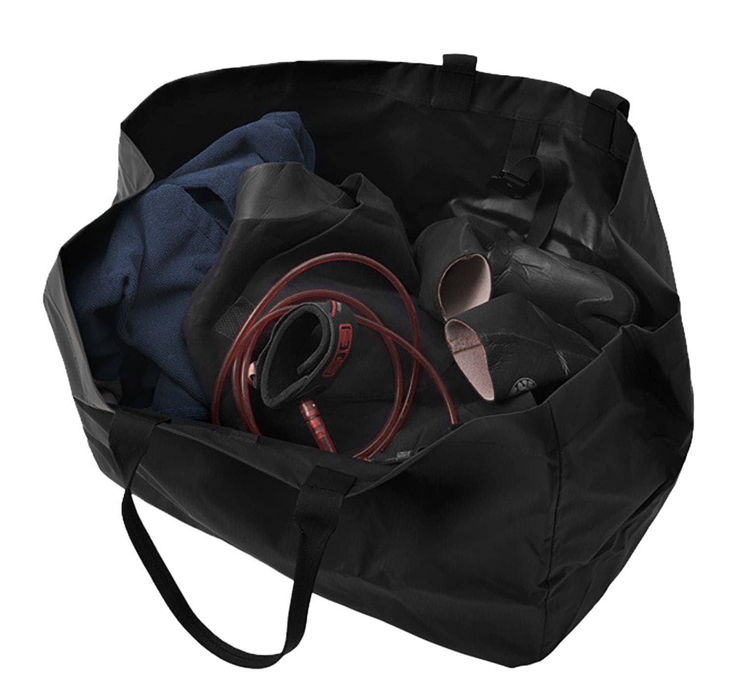 D_b_ Essential Surf Tote, 80L, Alternate, color, Black Out
