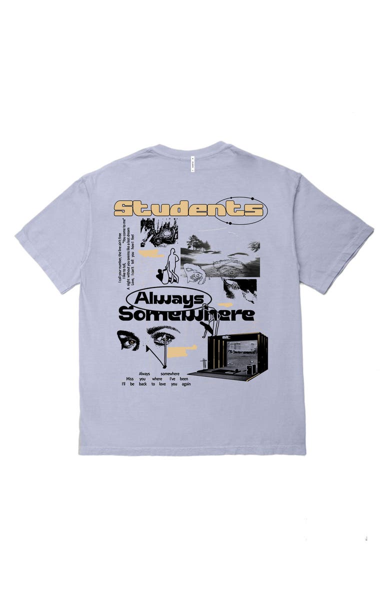 STUDENTS Always Somewhere Short Sleeve Graphic T-Shirt, Alternate, color, 