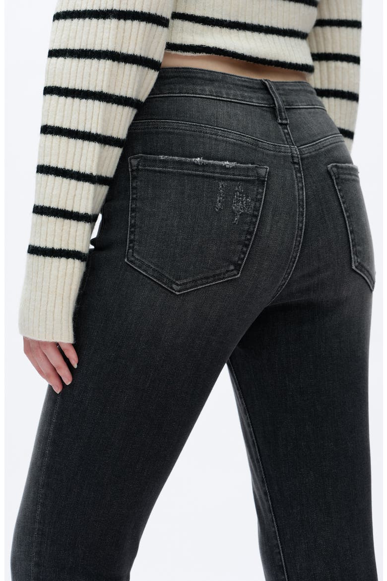 High Waist Bootcut Jeans, Alternate, color, VINTAGE DARK GRAY