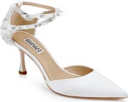 Badgley Mischka Collection Venue Ankle Strap Pointed Toe Pump
