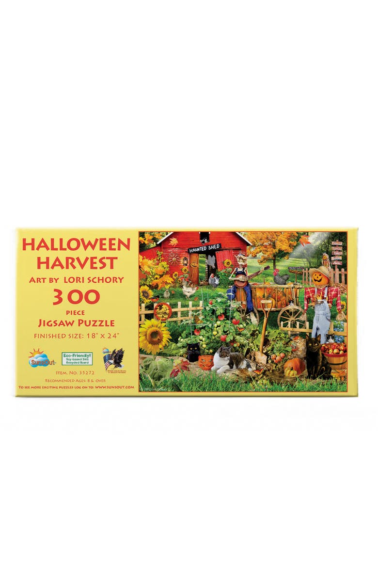 Sunsout Halloween Harvest 300 piece Jigsaw Puzzle for Adults, Alternate, color, 