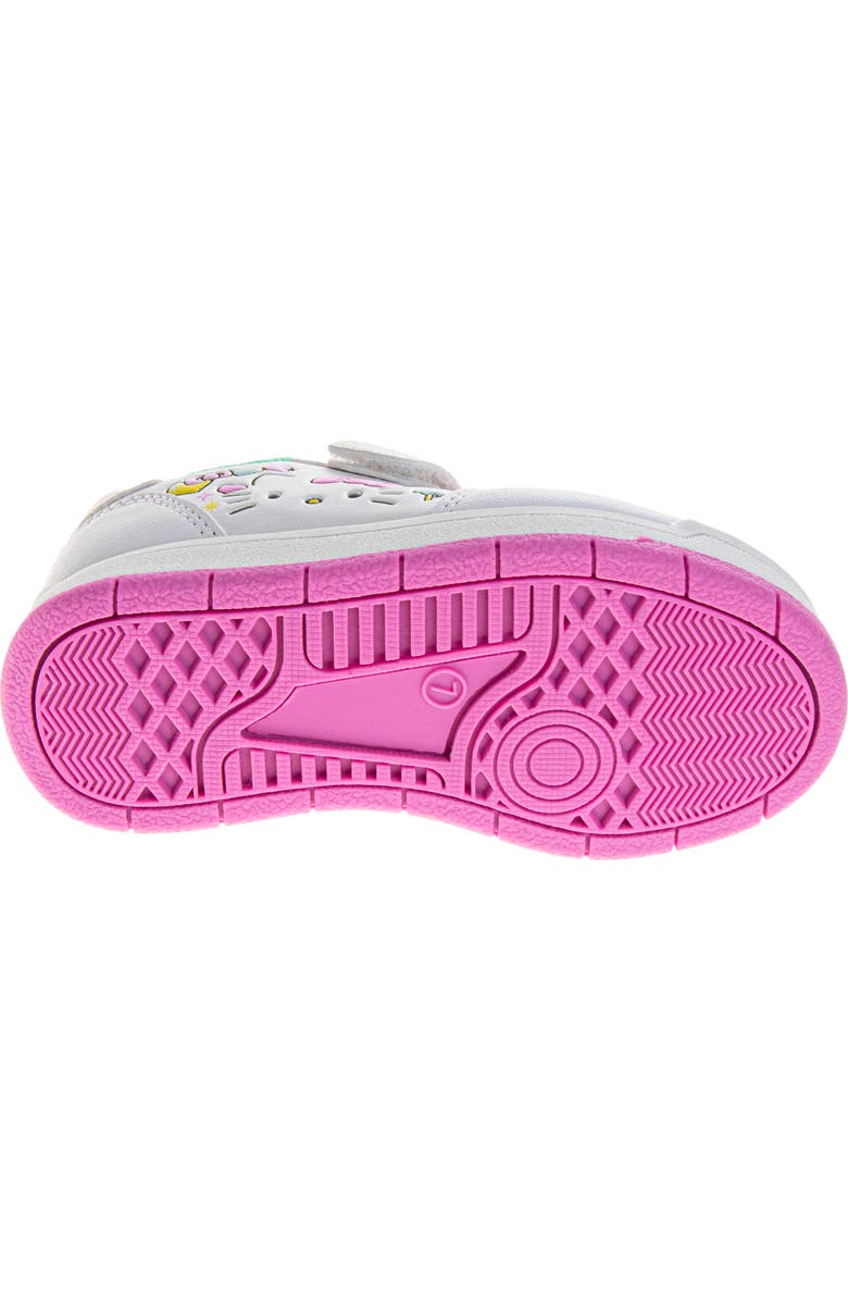 Hello Kitty Sanrio Hello Kitty Sneakers for Girls Velcro Easy SlipOn Casual Comfort, Alternate, color, White